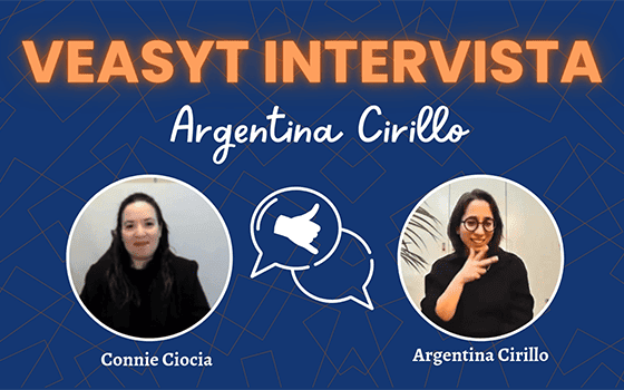 Rendere inclusiva l'esperienza musicale alle persone sorde: intervista ad Argentina Cirillo, artista sorda